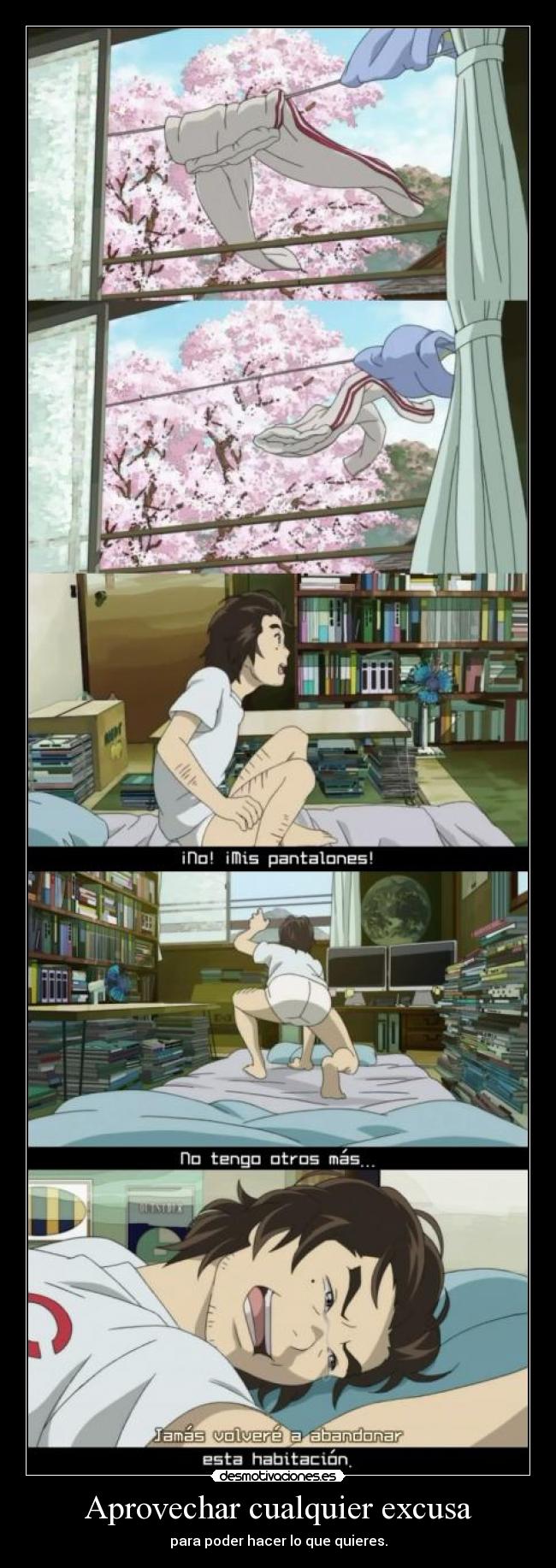 Aprovechar cualquier excusa - 