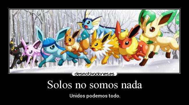Solos no somos nada - 
