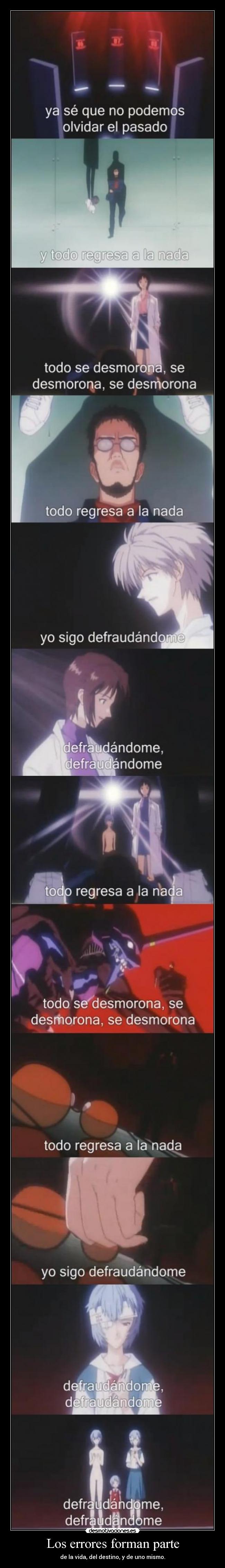 Los errores forman parte -