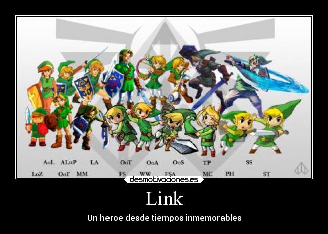 carteles zelda desmotivaciones