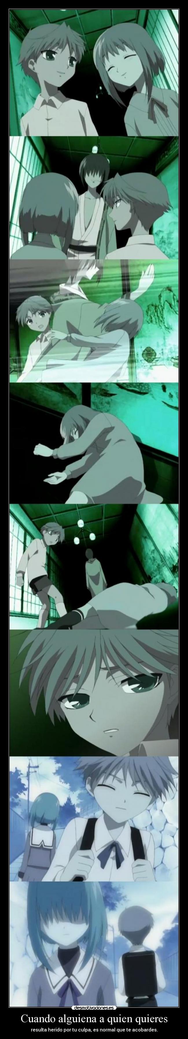 Cuando alguiena a quien quieres -