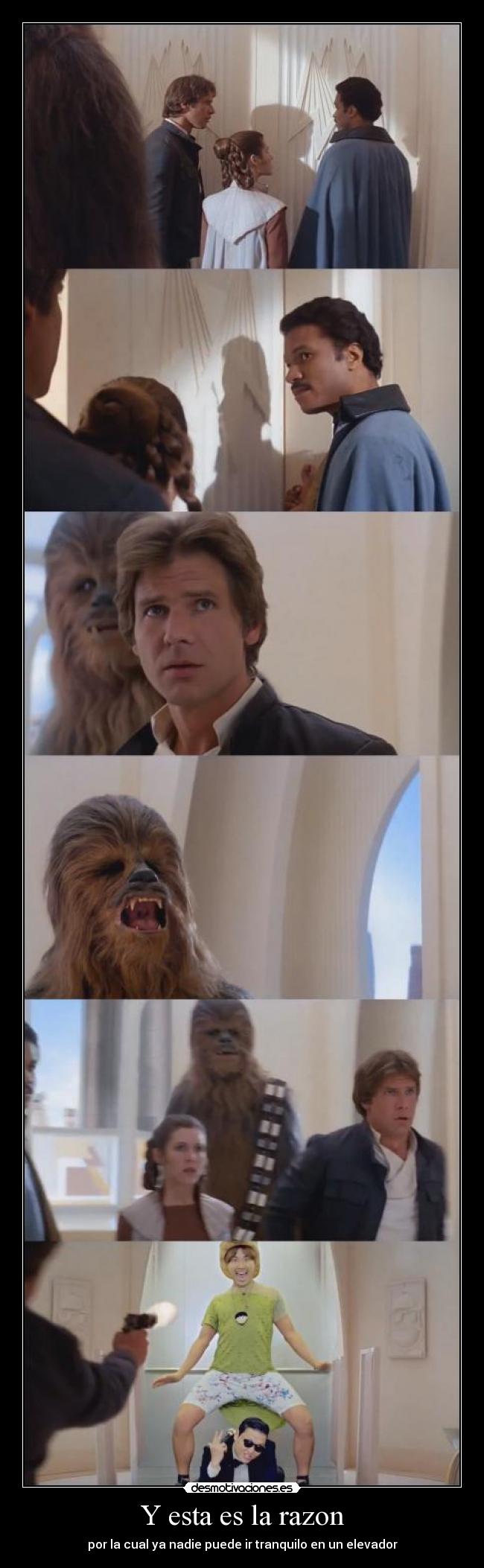 carteles han sorprendido por psy elevador desmotivaciones