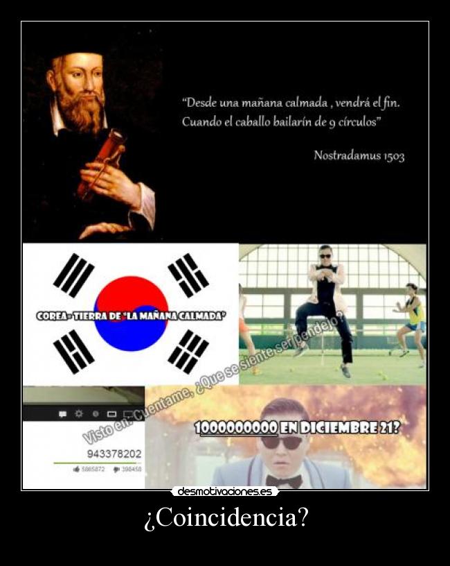 ¿Coincidencia? -