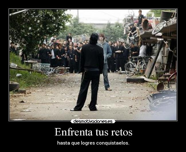 Enfrenta tus retos - 