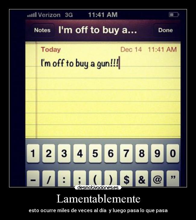 Lamentablemente - esto ocurre miles de veces al día  y luego pasa lo que pasa