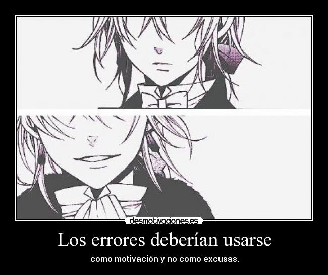 Los errores deberían usarse -