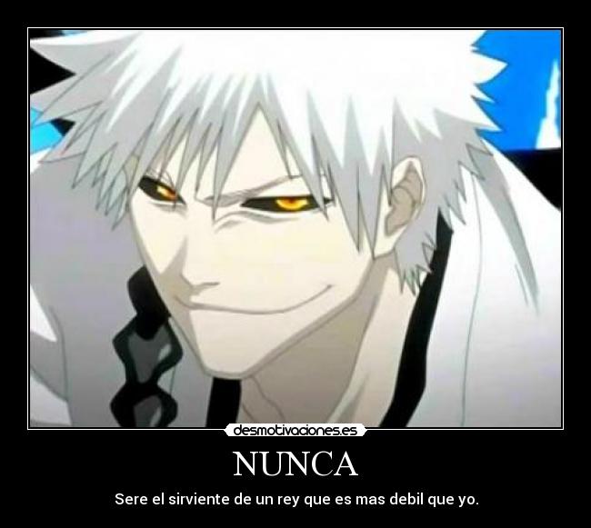 NUNCA -