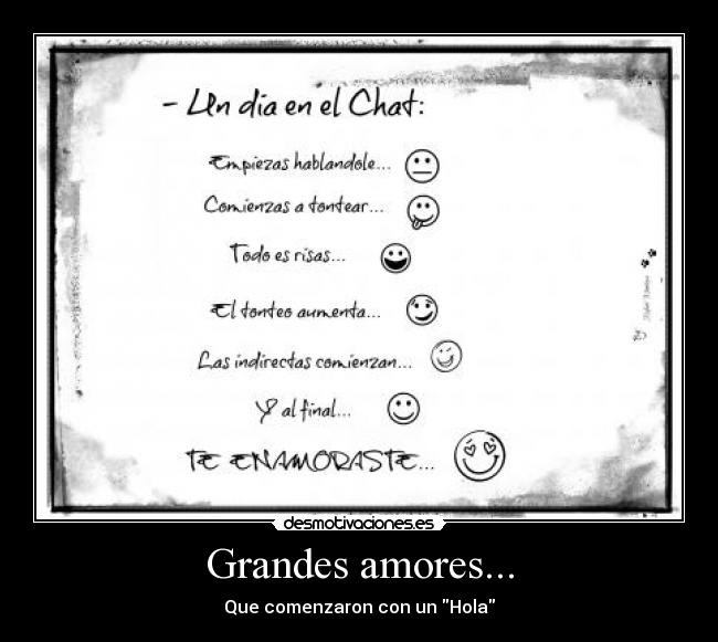 Grandes amores... - 