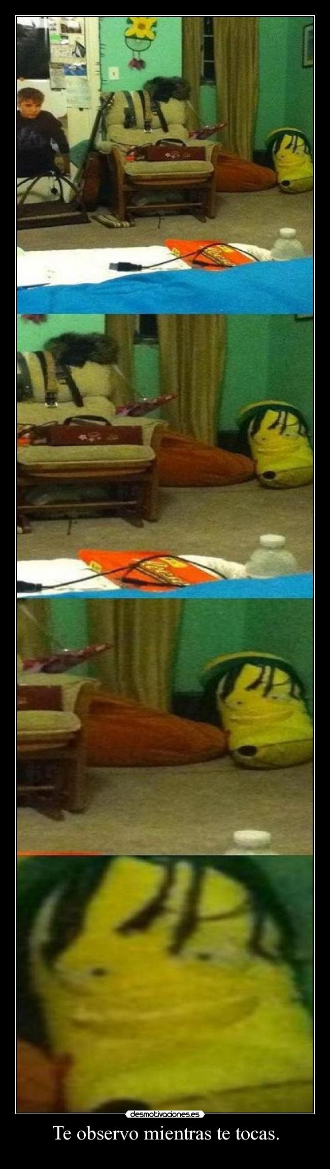 Te observo mientras te tocas. - 