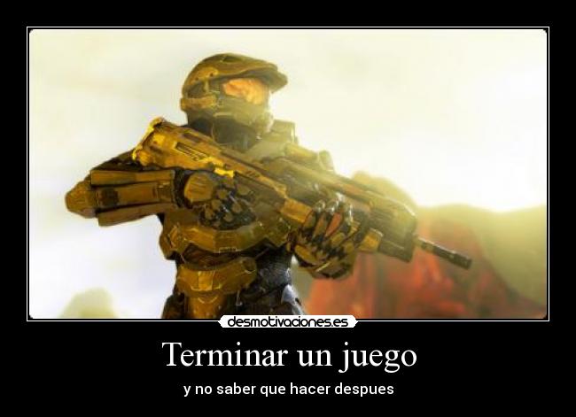 Terminar un juego - 