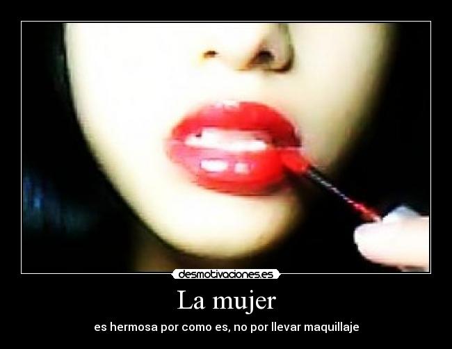 carteles mujer mujer desmotivaciones