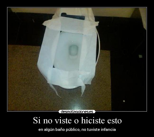 Si no viste o hiciste esto -