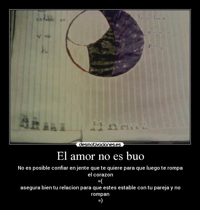 El amor no es buo -