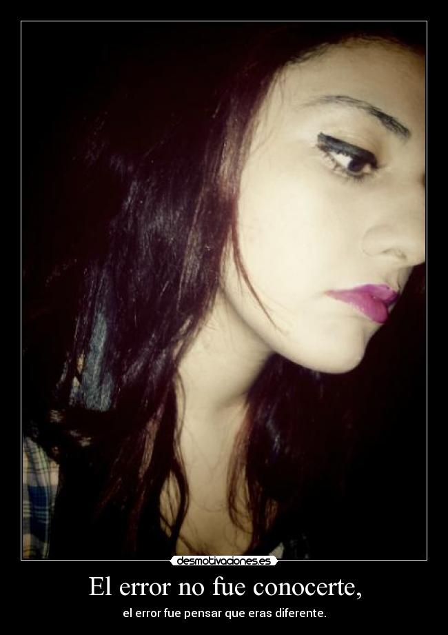 carteles error fue conocerte desmotivaciones