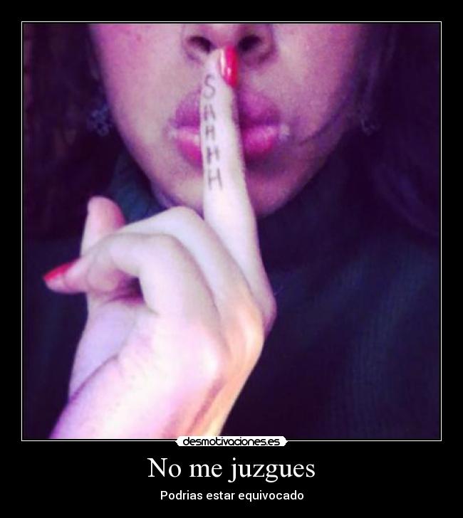 No me juzgues - 