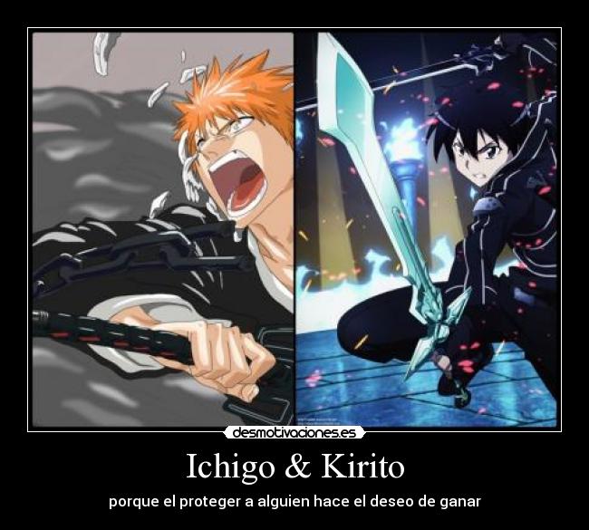 Ichigo & Kirito -
