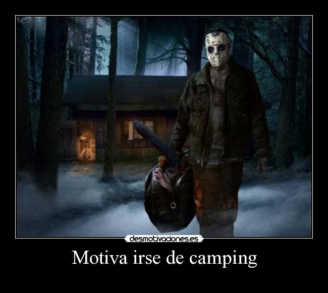 Motiva irse de camping -