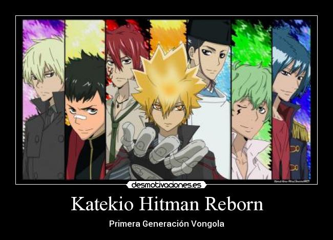 Katekio Hitman Reborn - Primera Generación Vongola