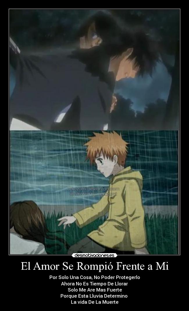 El Amor Se Rompió Frente a Mi - 