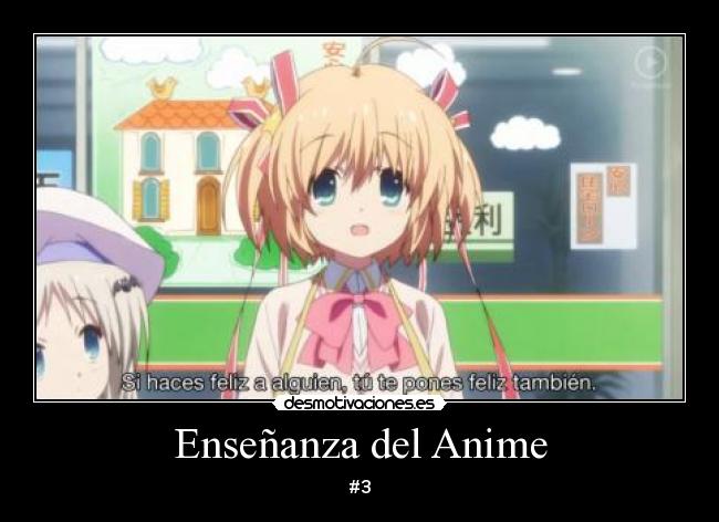 Enseñanza del Anime -
