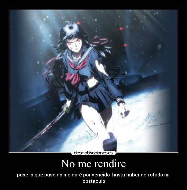 No me rendire - 