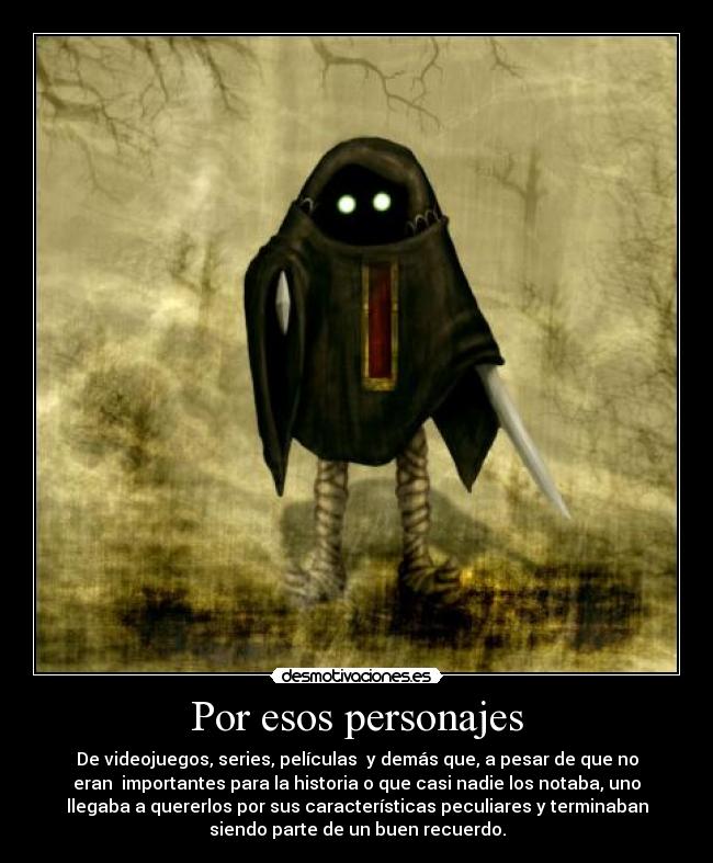 Por esos personajes - 