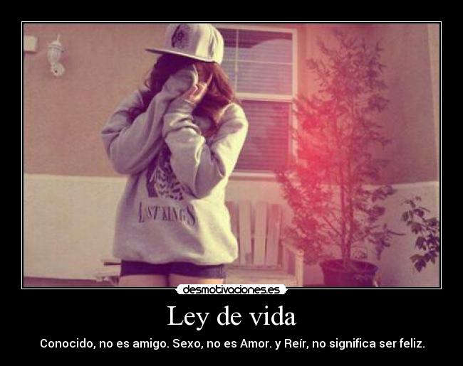 Ley de vida -