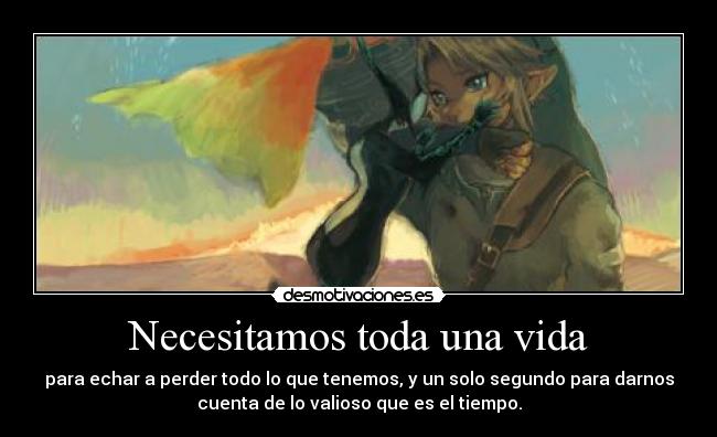 carteles vida quiennosabes thelegendofzelda link midna desmotivaciones