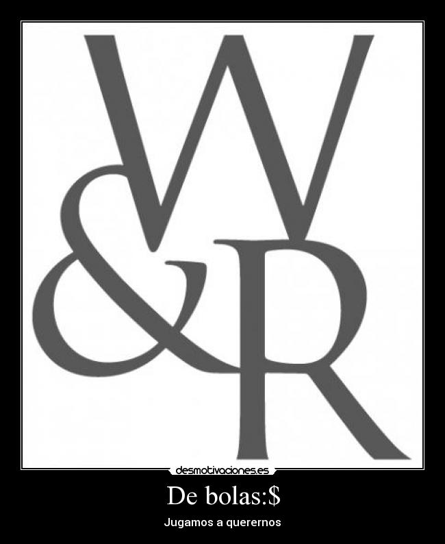 De bolas:$ - 