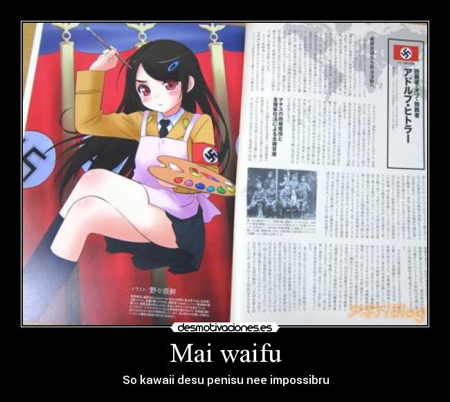 Mai waifu - So kawaii desu penisu nee impossibru