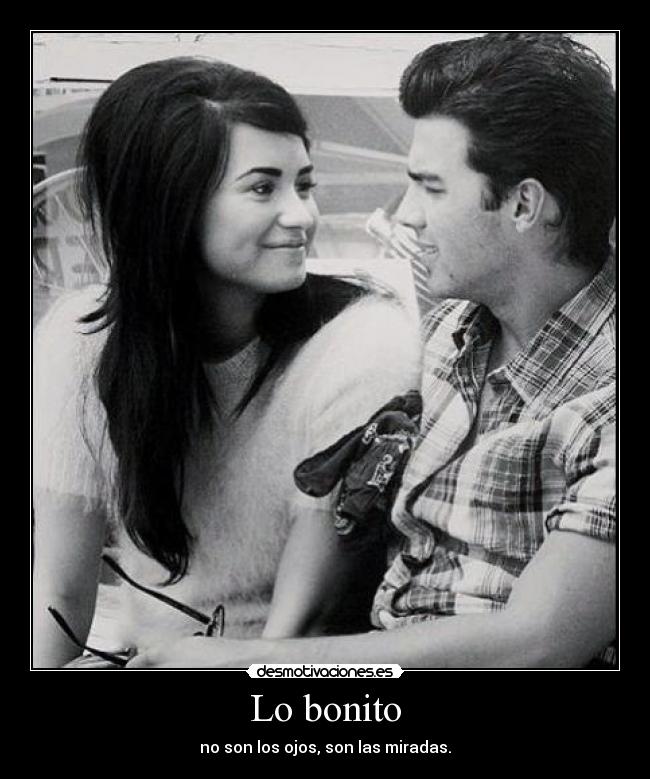 Lo bonito -