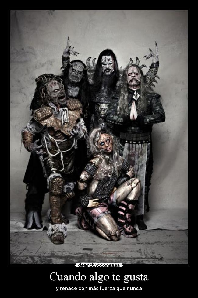 carteles lordi sus nuevos miembros desmotivaciones