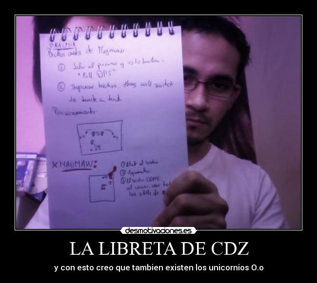 LA LIBRETA DE CDZ - 