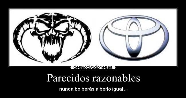 Parecidos razonables - nunca bolberás a berlo igual ...