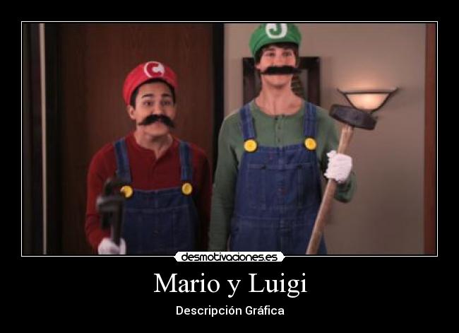 Mario y Luigi - Descripción Gráfica