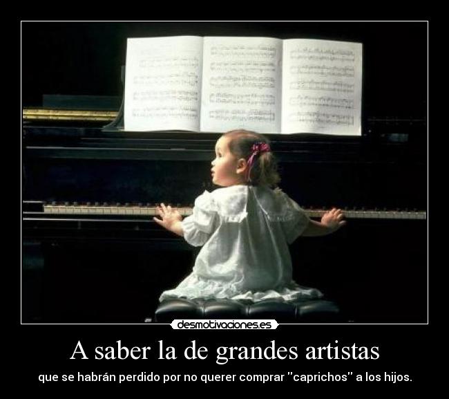 A saber la de grandes artistas - 