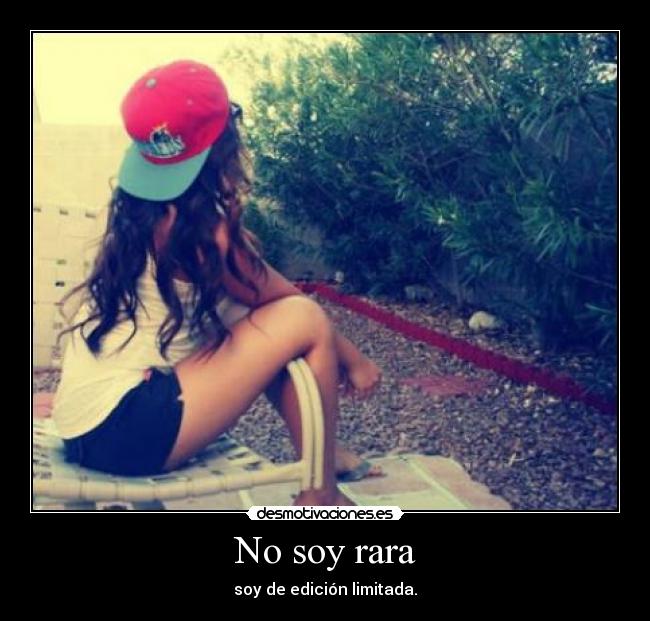 No soy rara -