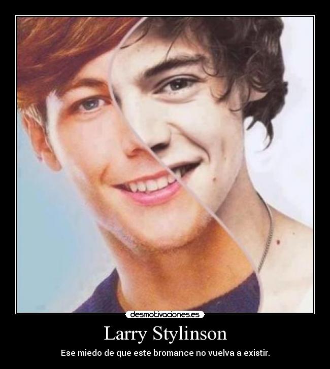 Larry Stylinson - Ese miedo de que este bromance no vuelva a existir.