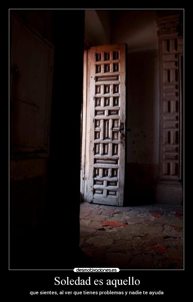 Soledad es aquello - 