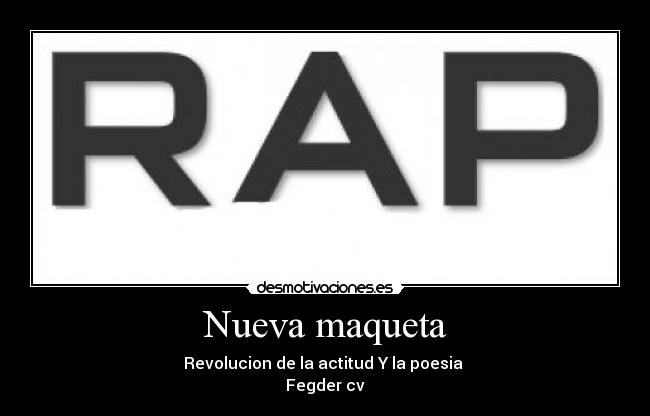 Nueva maqueta - Revolucion de la actitud Y la poesia
Fegder cv