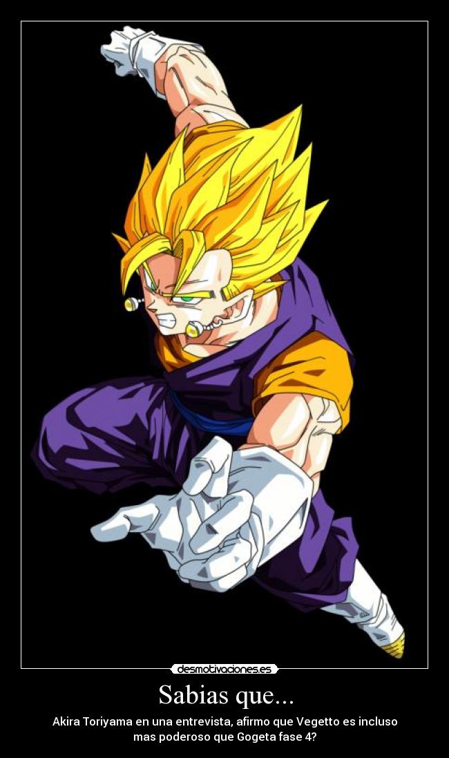 carteles dragon ball goku vegeta vegetto gogeta akira toriyama echos reales desmotivaciones