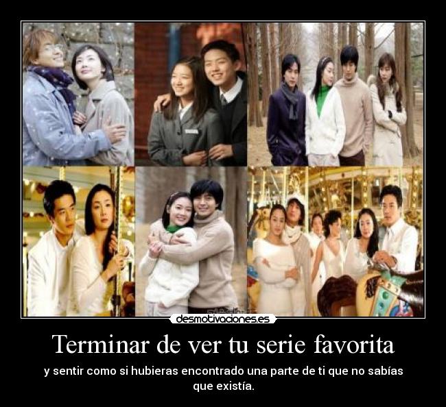 Terminar de ver tu serie favorita -