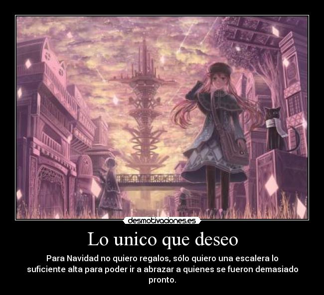 Lo unico que deseo -