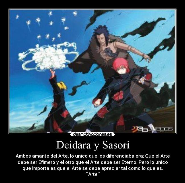 Deidara y Sasori - 