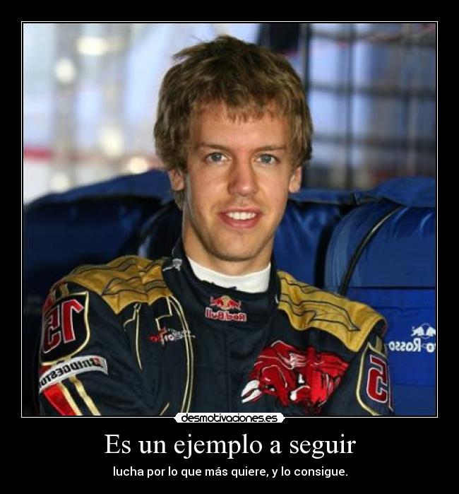 Es un ejemplo a seguir -