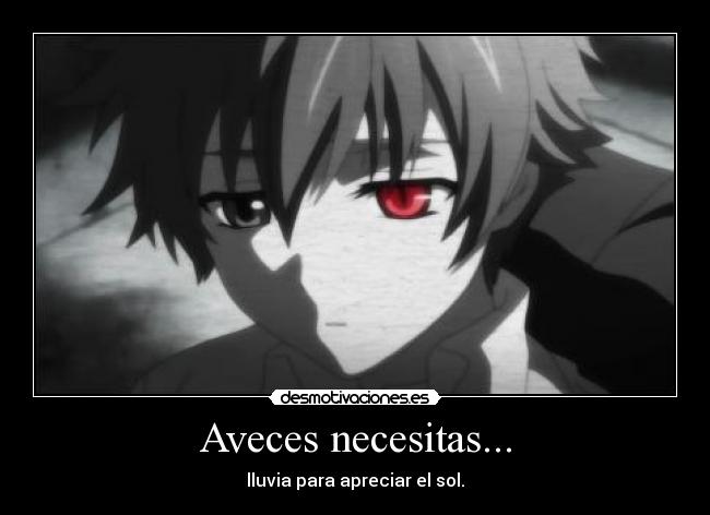 Aveces necesitas... - lluvia para apreciar el sol.