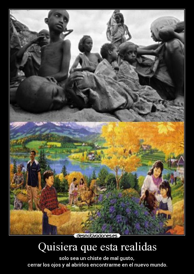 Quisiera que esta realidas -