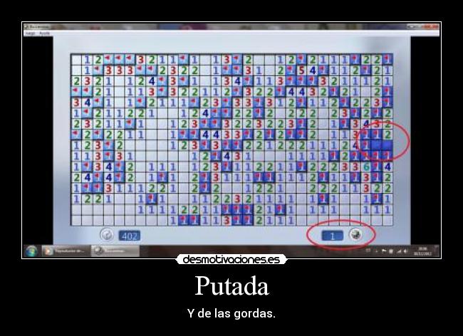 Putada - Y de las gordas.