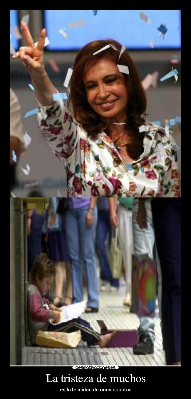 La tristeza de muchos - 