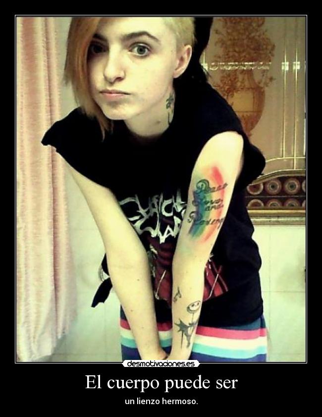 El cuerpo puede ser - 